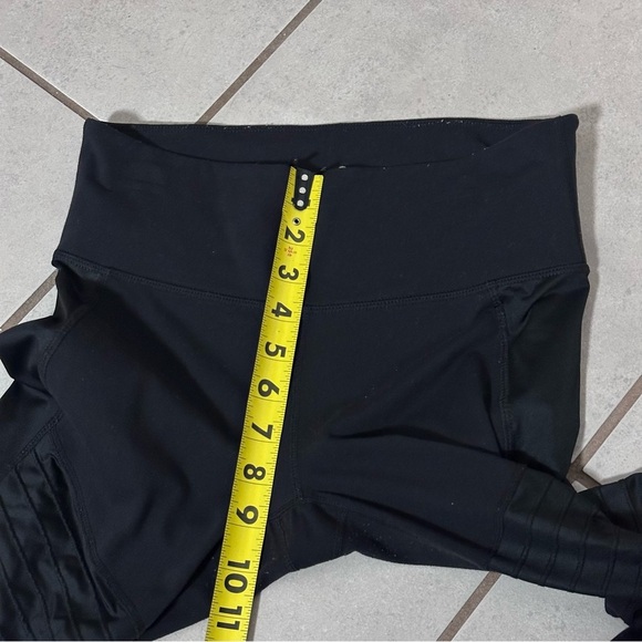 Athleta Women Black Full Length Sheer Leggings Active Size Small - Picture 8 of 8